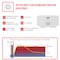 Atmor 3.5kW/120V 0.5 GPM Point-Of-Use Electric Tankless Water Heater Includes Pressure Relief Device AT-800-35 - alternate 9